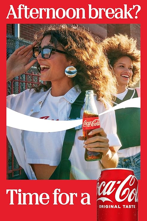 Coca-Cola Original Taste 24 x 330ml Cans - Image 3